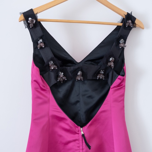 Dolce & Gabbana Pink Silk Mini Size 38 - Picture 4 of 8
